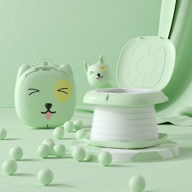 Portable Toddler Toilet Seat for Travel & Potty Training