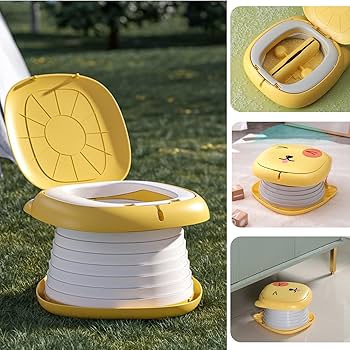 Portable toddler potty seat for travel and public restrooms