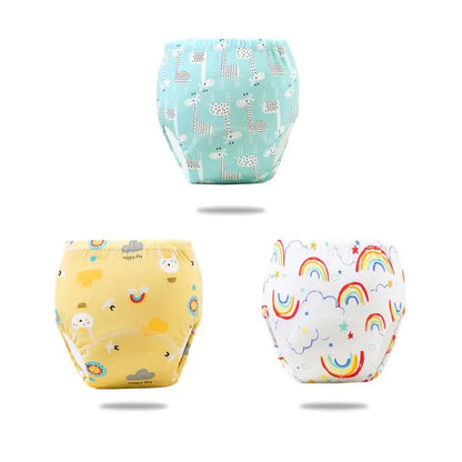 Cotton girls potty training underwear for toddlers