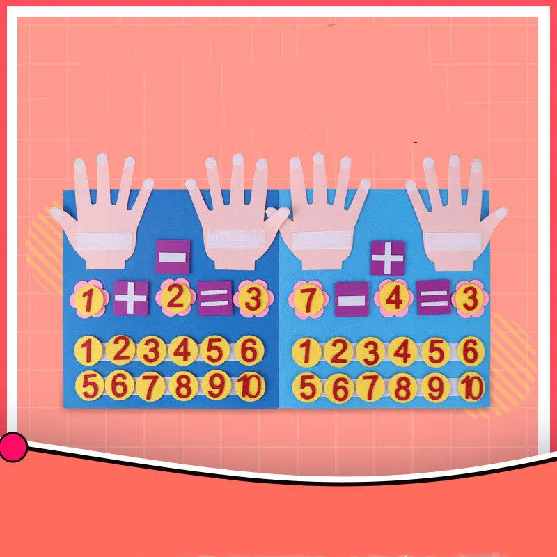 Counting toy designed for toddlers and kindergarten children