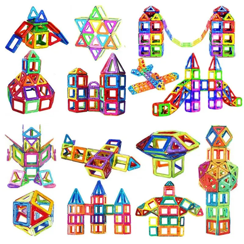 Creative magnetic toy set for boys and girls