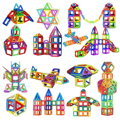 Creative magnetic toy set for boys and girls