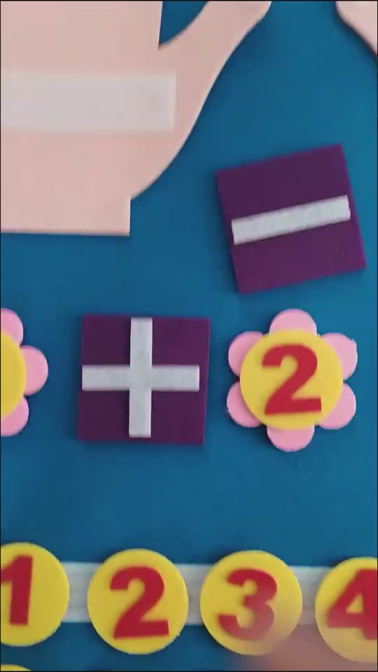 Preschool math manipulatives for interactive learning