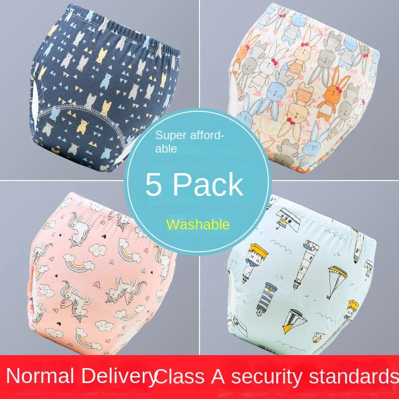 Reusable potty training pants for toddlers learning independence