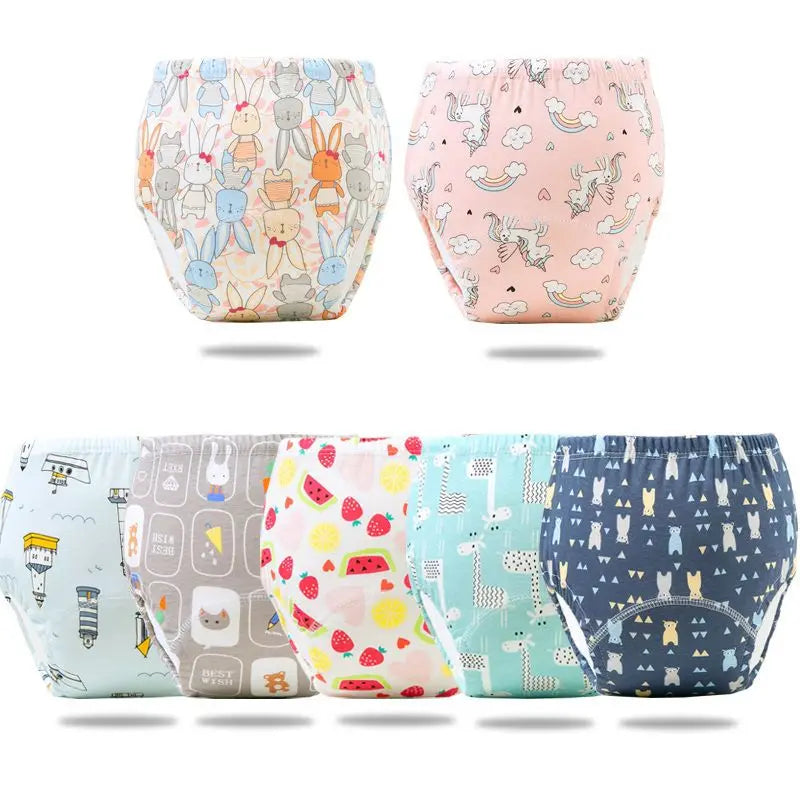 Waterproof potty training underwear for boys and girls